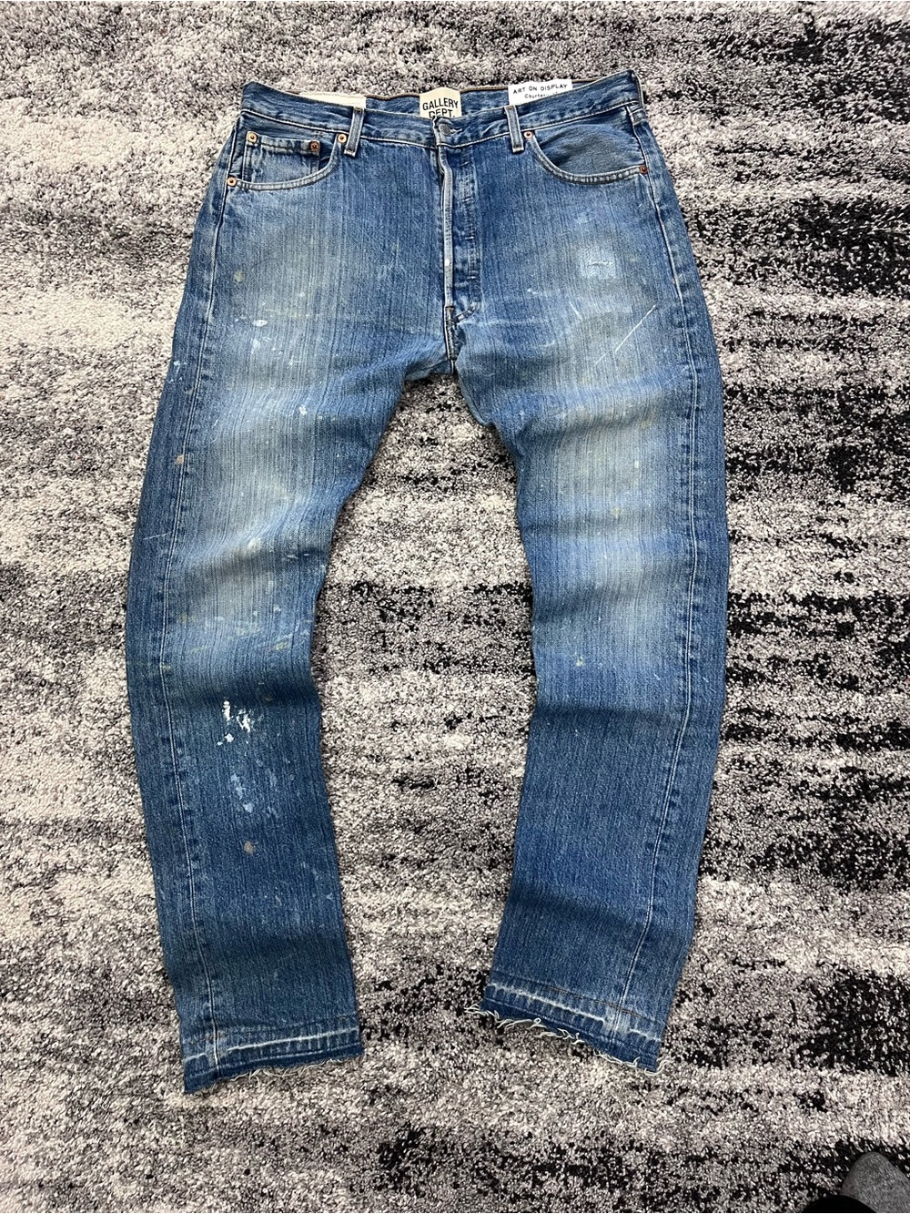 Gallery Dept. Distressed Denim Jeans Blue Size 33